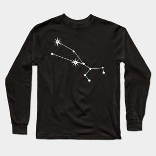 Taurus on Black Long Sleeve T-Shirt